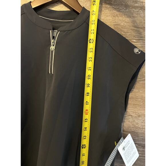 Healing Hands Top size XS Dark gray NEW Short Sleeves Medical Uniform - Picture 6 of 10